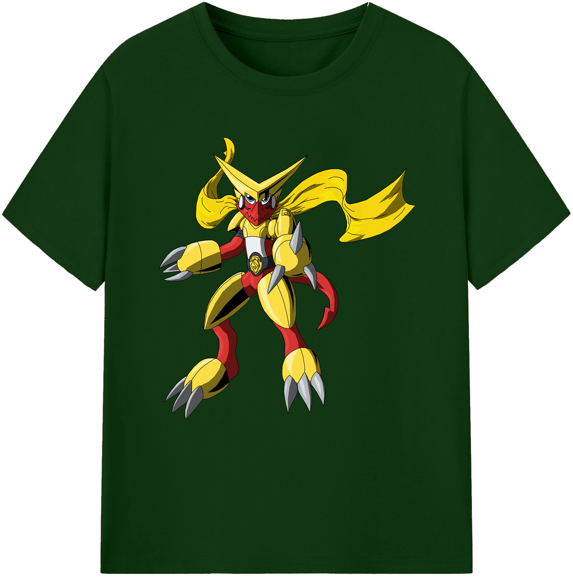 （画像用） Digimon デジタルモンスター/デジモン 綿100％半袖Tシャツ（フロントプリント）